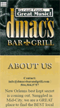 Mobile Screenshot of dmacsbarandgrill.com