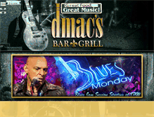 Tablet Screenshot of dmacsbarandgrill.com